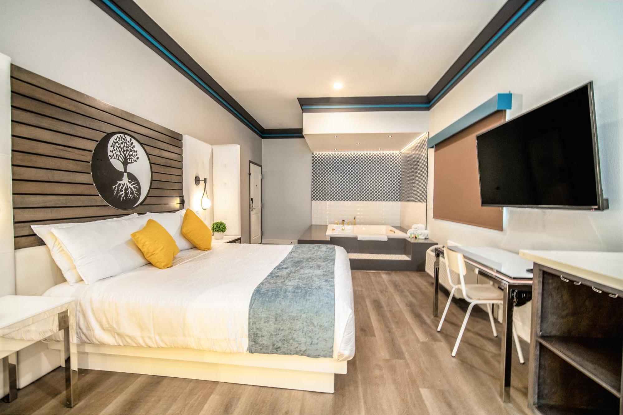 Aspire Inn Studios & Spas Bellflower Ngoại thất bức ảnh